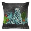 New Pillow Linen Wild Nature Animal Car Lumbar Pillow Pillow Case Office Lumbar Pillow Home Pillow