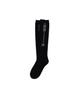 WELLBEING EXPRESS Tattoo Cotton Knee Socks Black