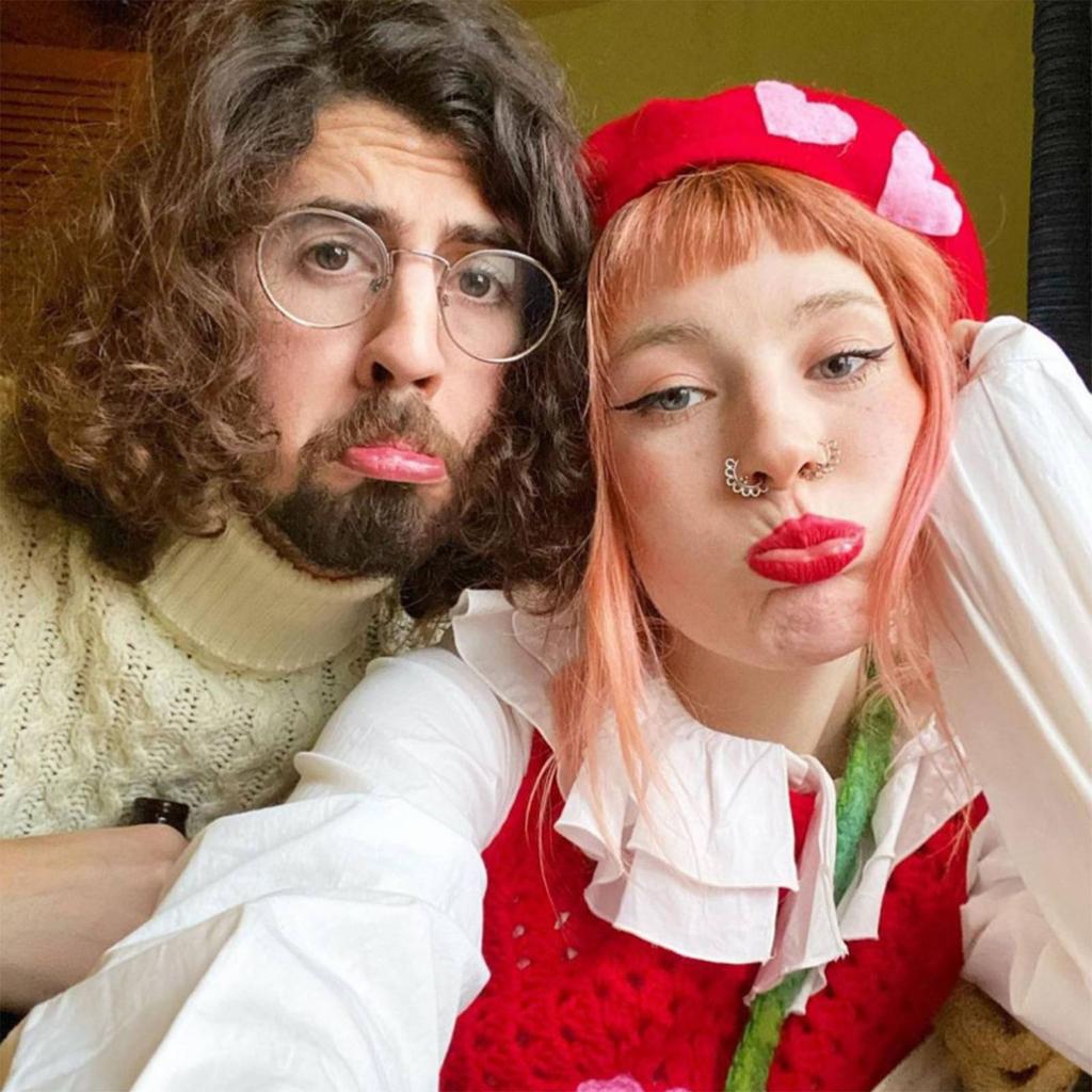 Girls Cute Beret Subculture Hat Lovely Painter Hat Gift for New Year Y2K Beret Windproof for Street Photography