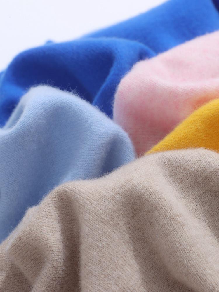 A-Point Children's Pure Wool Sweater - Autumn/Winter Round Neck Pullover for Boys and Girls