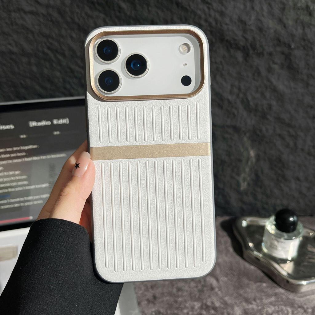 iPhone 17 Pro Max Magnetic Drop-proof Luggage Style Case with AI Photography Button