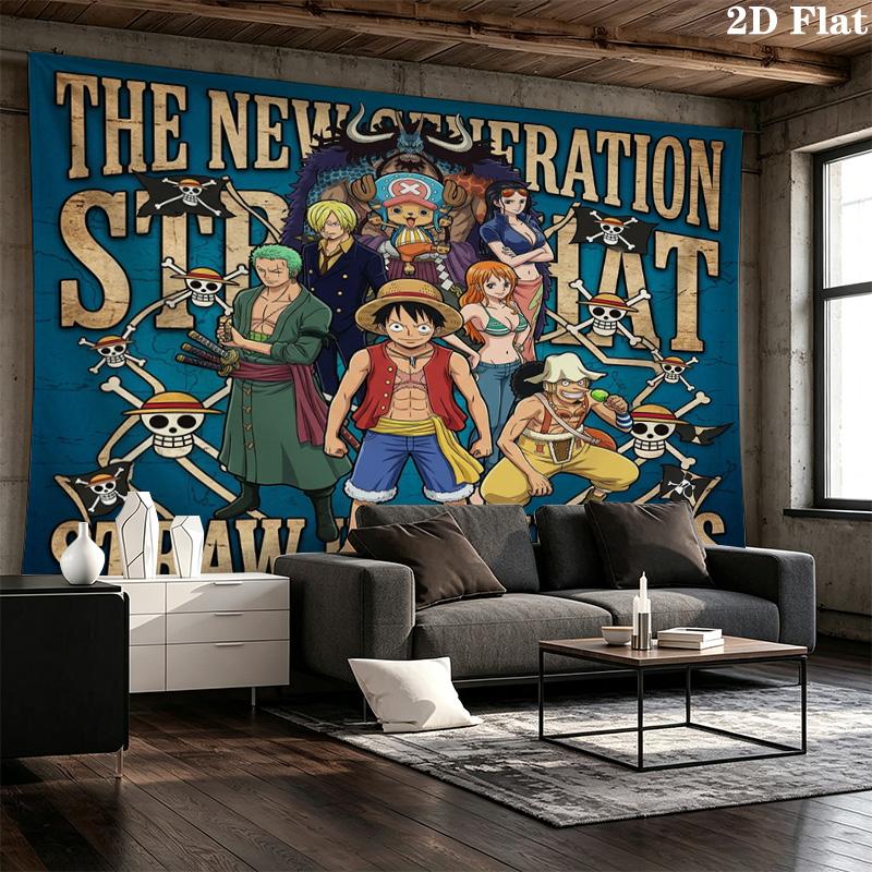 One Piece Wall Tapestry Aesthetic Wall Hanging Printed Fabric Blanket Decorative Tapestries For Bedroom Living Room Home Decor