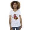 Disney Womens/Ladies Donald Duck Devil Cotton T-Shirt