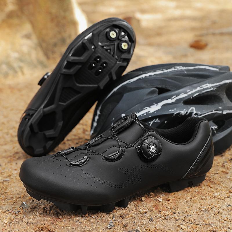Foreign trade bicycle shoes, cycling shoes, men's and women's road bike lock shoes, mountain assistance shoes, hard sole wholesale 24H delivery