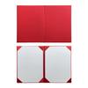 1Pcs Thicken A3 A4 Paper Hardcover Plush Surface File Page Folder  Signing Contract