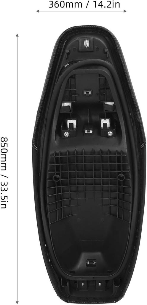 Motorcycle One Piece Seat Shock Absorption Comfortable Front Driver Rear Passenger Seat Cushion ADV160