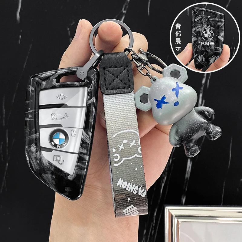 AAG1 Car Remote Key Case Cover Shell Bag For BMW 530i 550i 320i 1 2 3 4 5 Series 118i 225i M240i F20 F21 F30 F31 F25 F01 F02