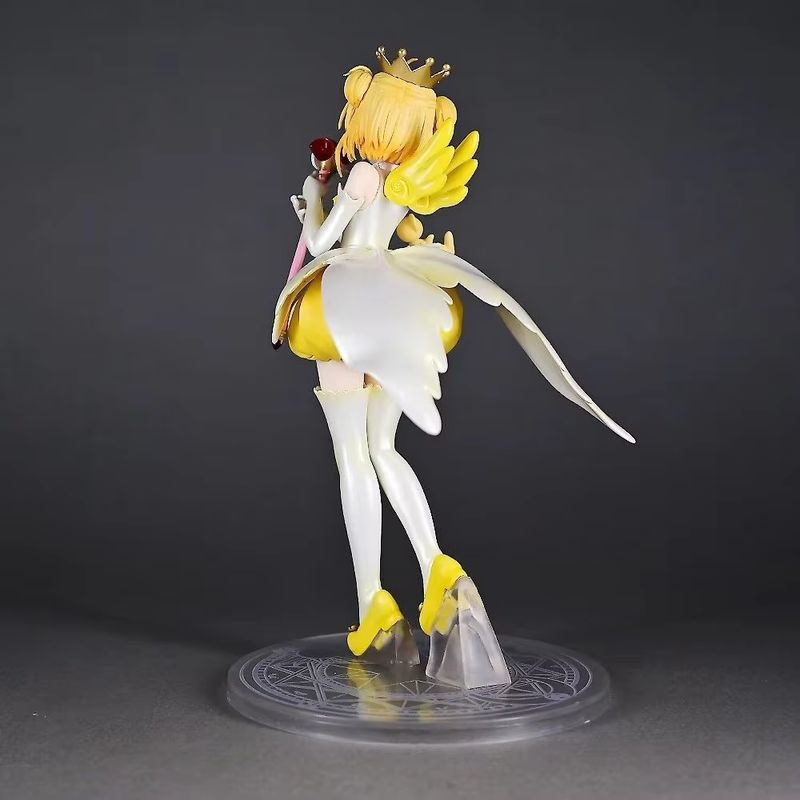 Kids Birthday Gifts Anime Card Captor Figure Kinomoto Sakura Figures Action Models Statue Collection Doll Toys Desk Decoration