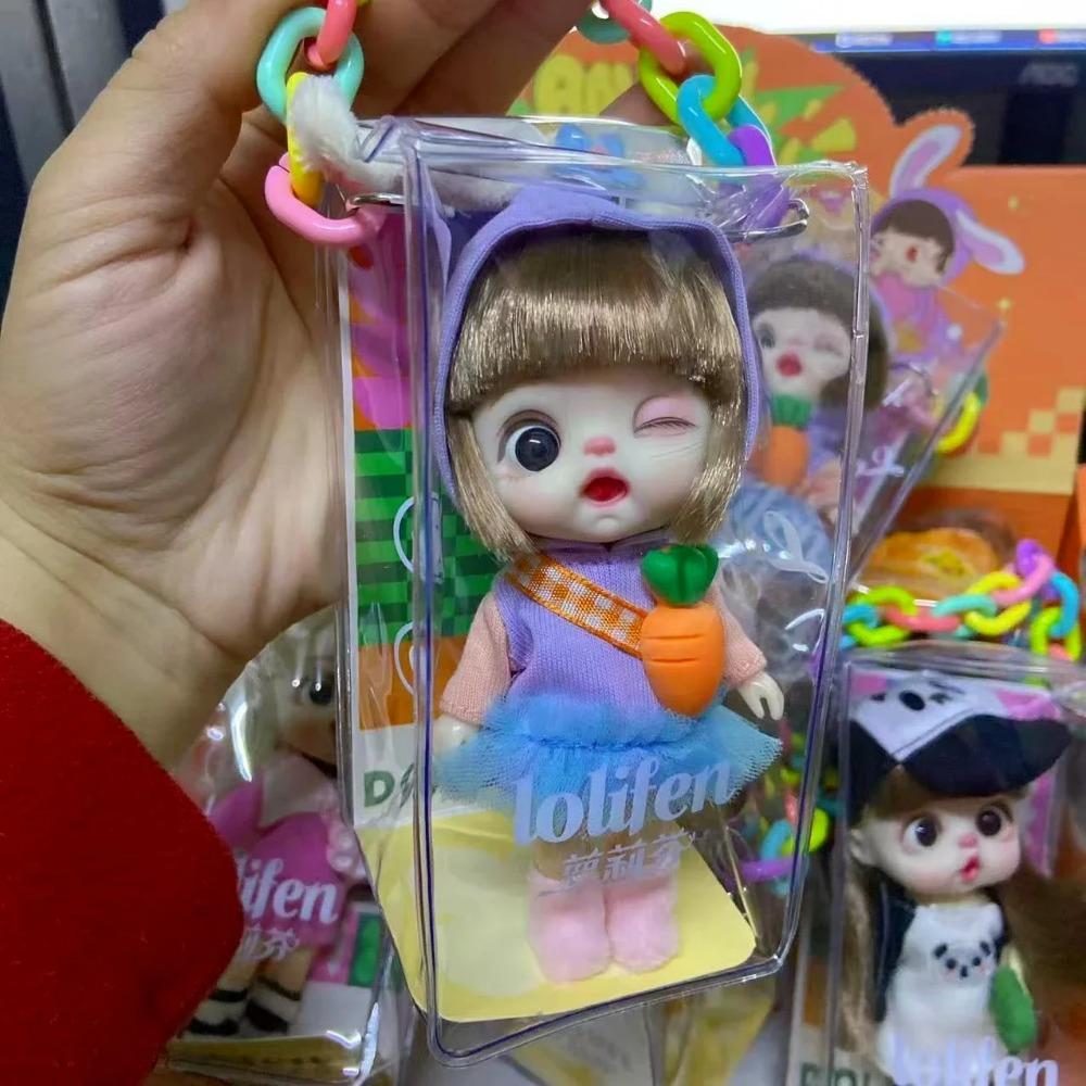 13cm Smile Mini Doll Toy Princess Dress Up Kawaii BJD Joints Dolls Educational Toys Doll Accessories Girl Birthday Gifts