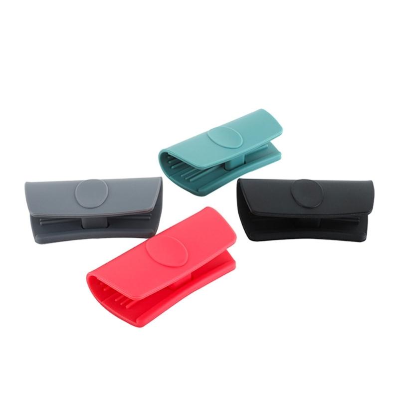 10 Stück Silikon Topfgriffabdeckungen Hitzebeständige Griffmanschetten für Eisenpfannen und Metallbratpfannen Küchenwerkzeug