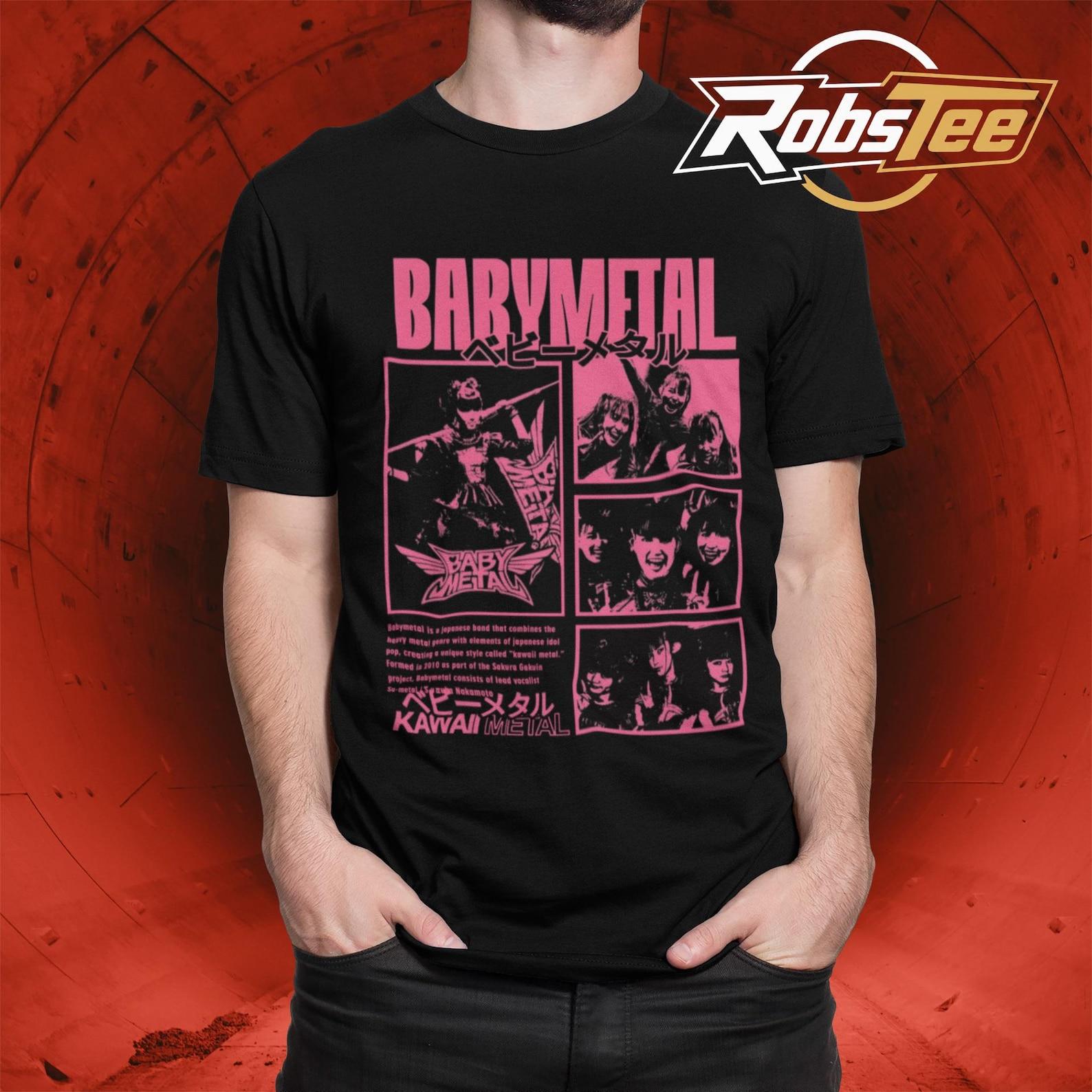 Babymetal T-Shirt, Gimme Chocolate Album Tee, Modern Symphonic Metal Fan Gift 3XL