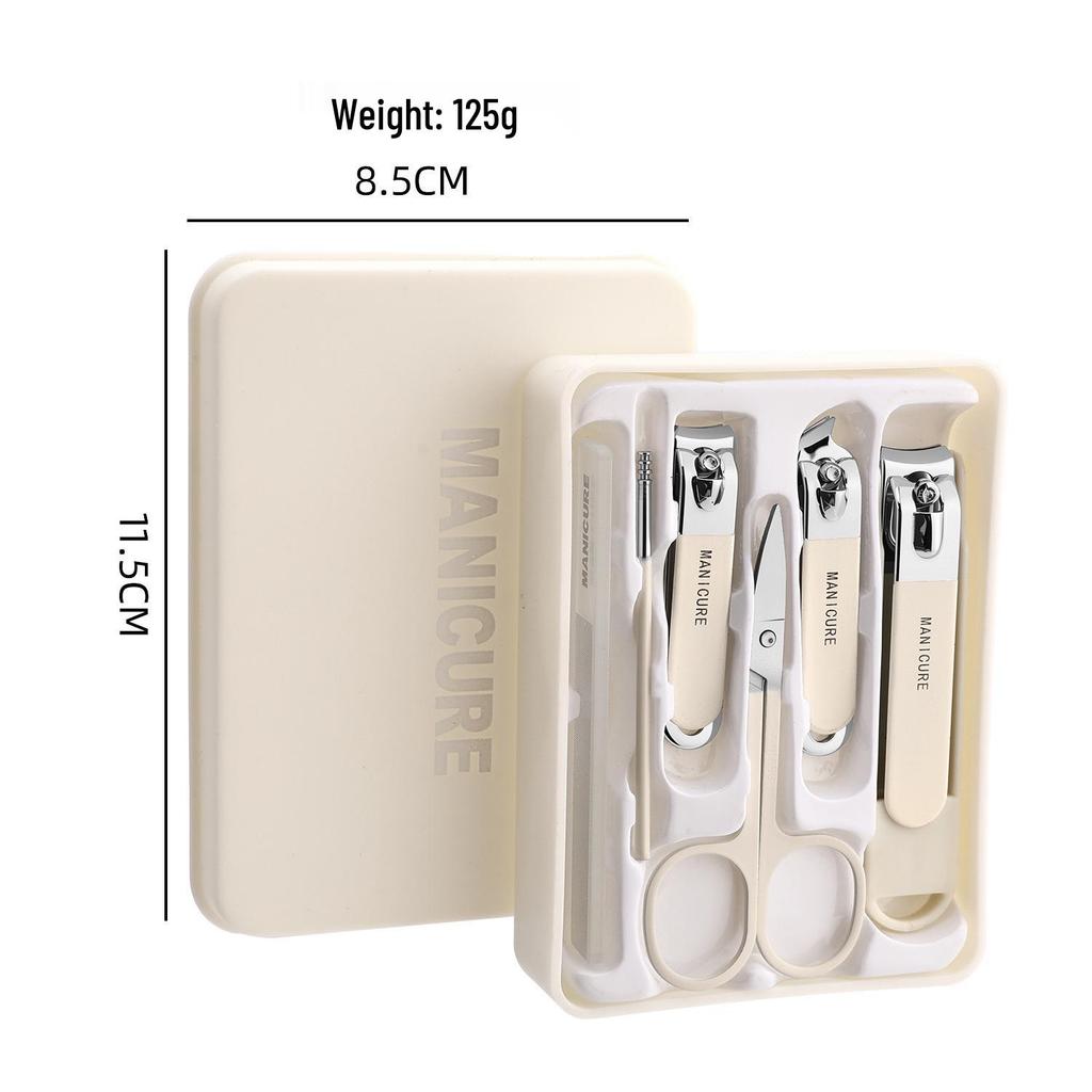 Portable Women's Nail Clipper Set: Angled Pliers with Gift Box for Home Use