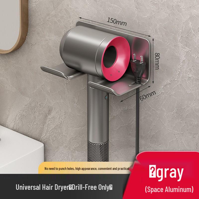 Punch-Free Wall-Mounted Bathroom Rack for Sink, Toilet, Kitchen, and Balcony Storage
