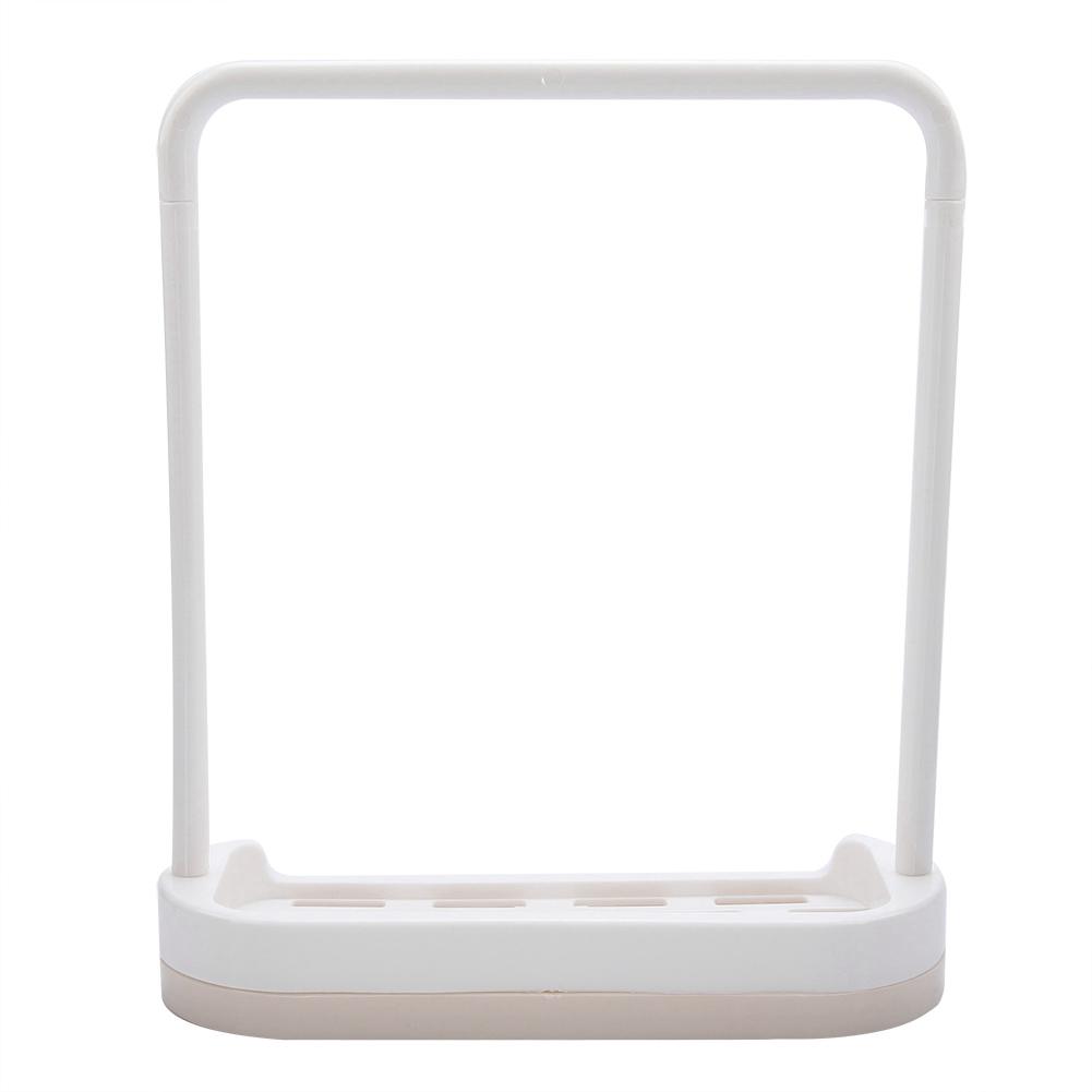 Kitchen Detachable Bar Towel Drying Rack Storage   Rack for Dishcloth Sponge Soa(Beige)