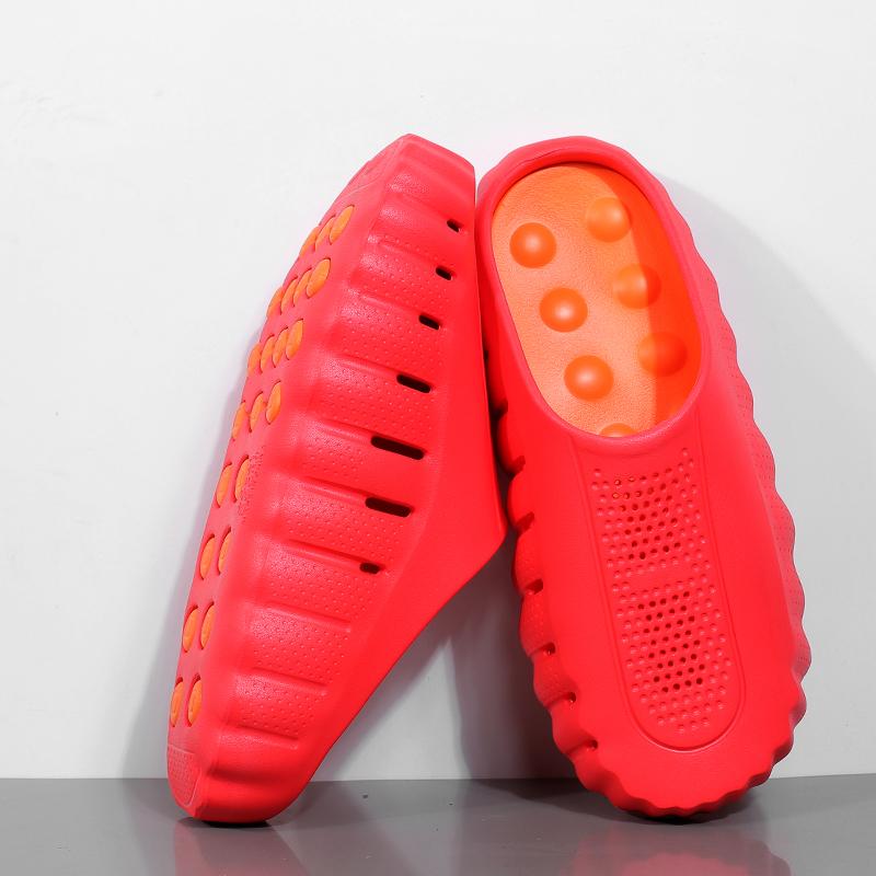 Yaz Erkek Sandalet Plaj Terlik Moda Açık Terlik Rahat Plaj Su Sporları Ayakkabı Nefes Hollow Flip Flop Ucuz Erkek Aqua Sneaker