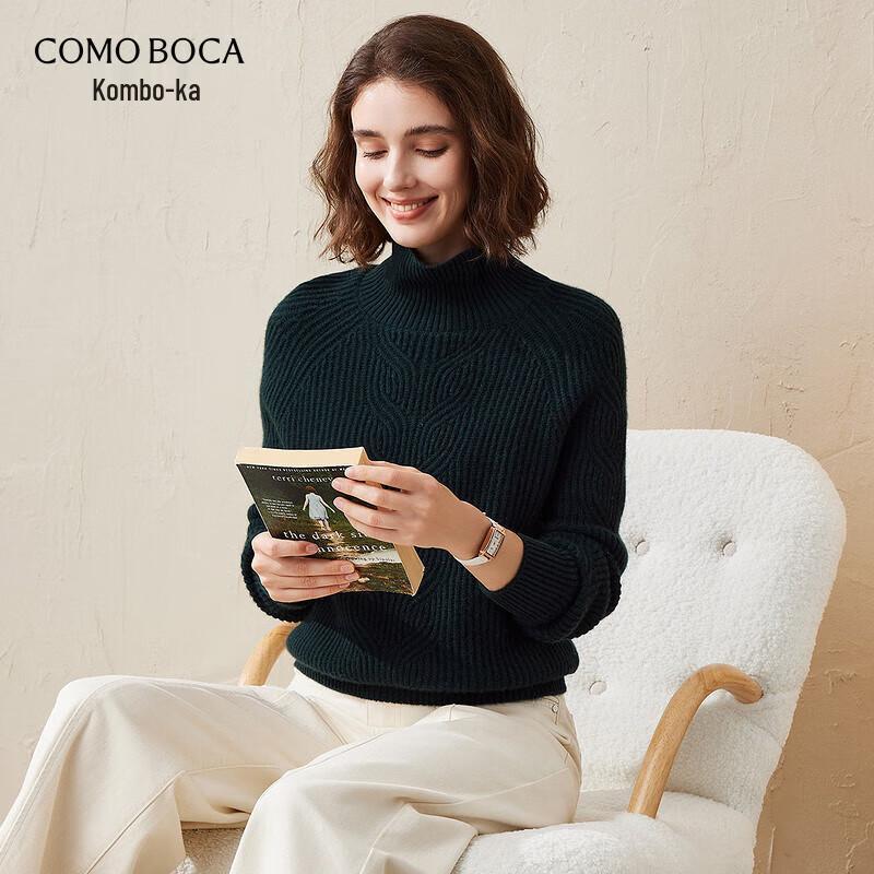 Women's Thickened Solid Cashmere Turtleneck Sweater