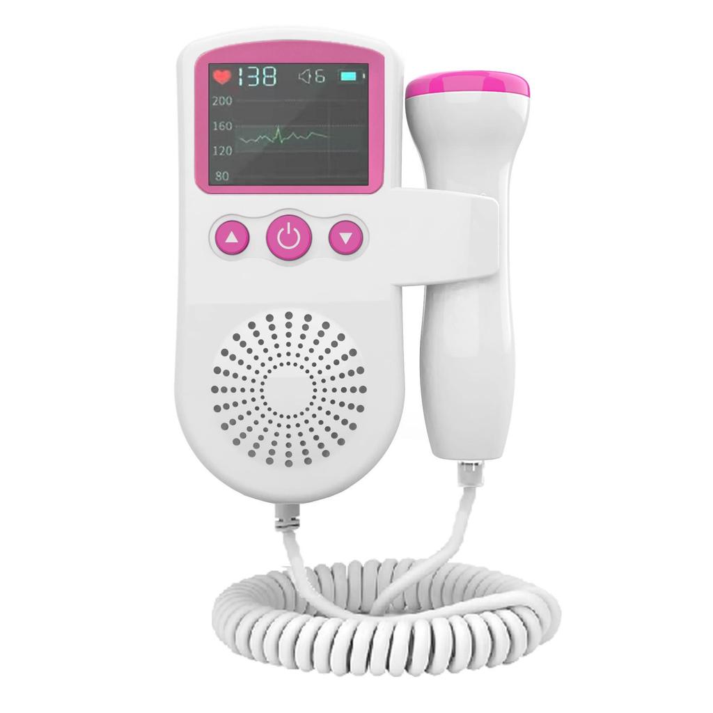 Portable Fetal Doppler Heart Monitor for Pregnant Women