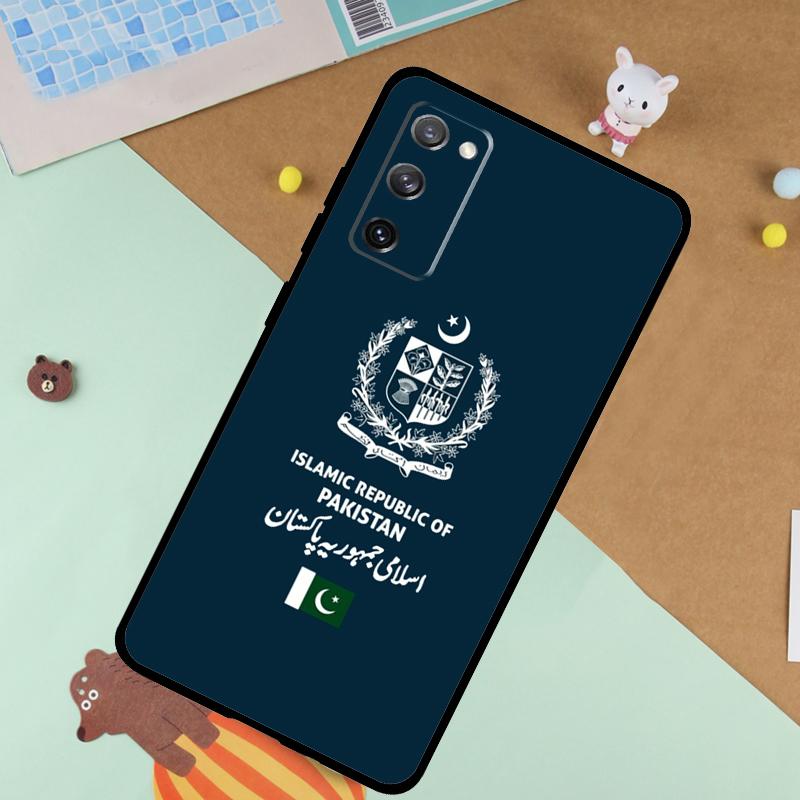 Pakistan Flag Soft Case For Samsung Galaxy S24 Ultra S9 S10 S20 S22 S21 Plus S23 FE S25 Ultra Funda Cover