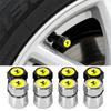 3D Metal Alloy Car Wheel Tyre Valve Caps Tire Stem Air Cover for Ferrari Roma Spider SF90 Superfast Competizione 308 GT4 328 GTB ZX4