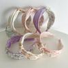 PROLY New Fashion Headband For Women Wide Side Flower Hairband Fresh Light Color Turban Girls Hair Accessories