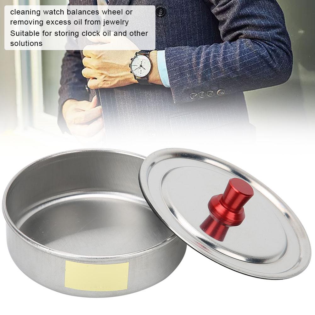 Uhrenöl Waschglas Edelstahl Uhrwerk Reinigung Reparatur Zubehör