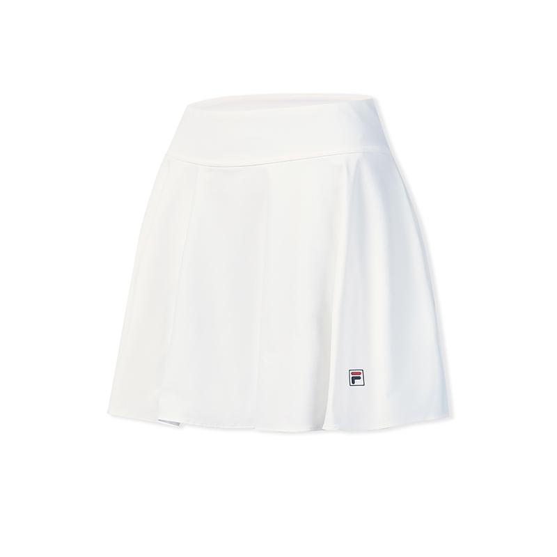 

Fila Tennis Fashion Minimalist Comfortable Tennis Skirt Women skirts Cloud-White A11W623336FWT XS