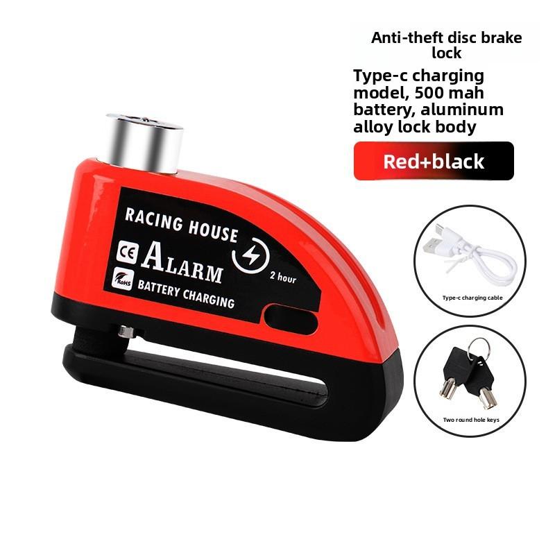 Bike Disc Brake Lock Aluminum Alloy Anti Theft Lock For Ebikes And Scooters