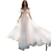 Spring New Large Size Wedding Dress Slim And Skinny Shoulders Fat Lace Flower Shoulder Woman