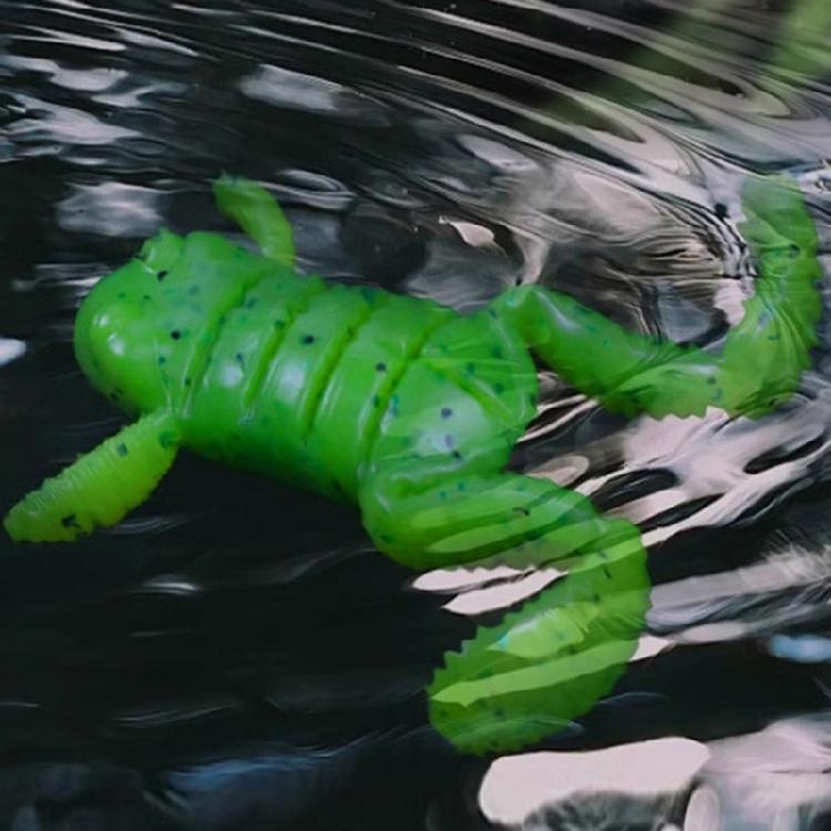 5pcs Soft Frogs Baits for Saltwater Fishing Frogs Crankbait Lures Topwater Frogs Lures Set Swimbait with Hook