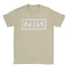 Novelty Nine Inch Nails NIN T-Shirts Men Crew Neck Cotton Short Sleeve T Shirt Hip Hop Women Band Tshirt Summer Tops Clothing