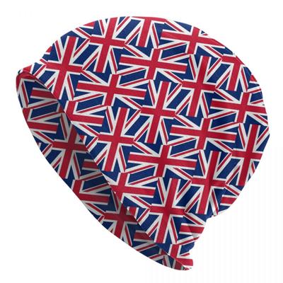 Vereinigtes Königreich Flagge Skullies Beanies Caps Unisex Winter Warme Strickmütze Erwachsene UK Britisches Symbol Motorhaube Hüte Outdoor Ski Cap