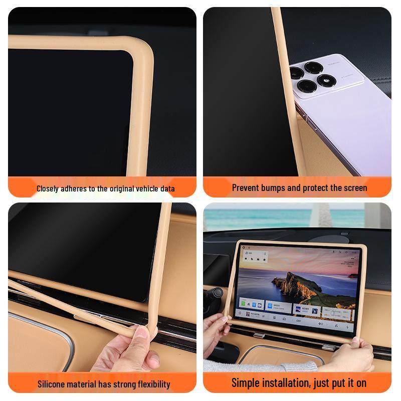 Geely Galaxy Starship 7 Screen Protector: EM-i Navigation Silicone Frame Cover