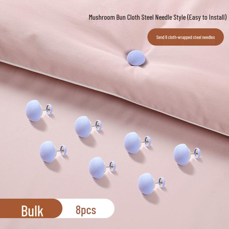 Suport detașabil pentru pilotă cu ciuperci: Prietenos cu pielea, fără urme, antiderapant pentru pilote groase și subțiri. Ideal pentru Cămine Studențești.