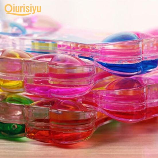 Clepsidra de ulei cu bule de mișcare lichidă cu inimă dublă