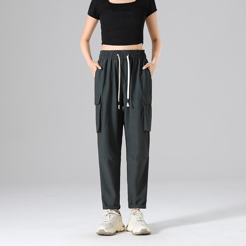 New Summer Quick Dry Cool Leg Pants Casual Loose Pants for Men and Women