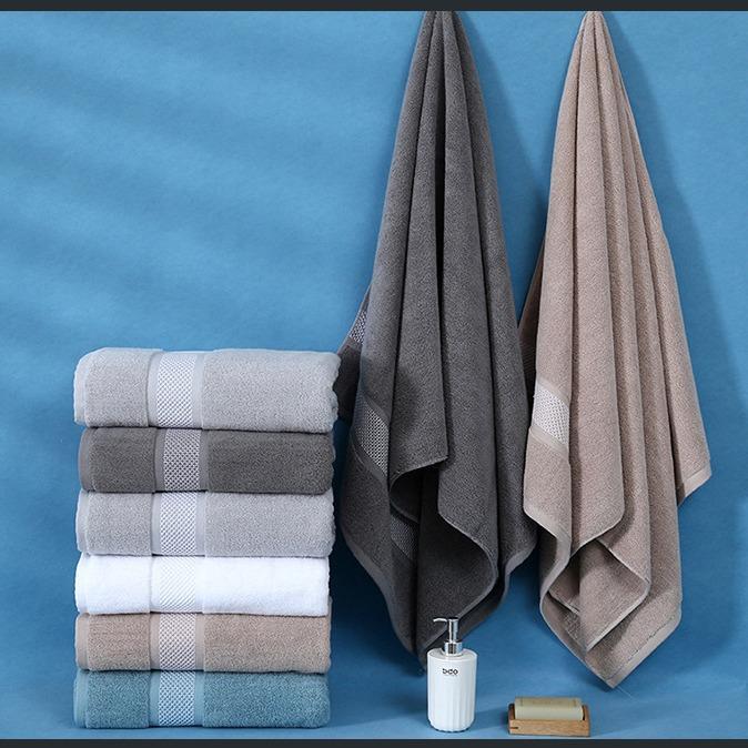 500G Pure Cotton Large Bath Towel Class A Infant And Toddler Household Hotel Couple Towel Morocco Bath Absorbent Large Towel