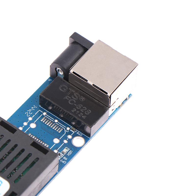 Mini Gigabit Fiber Optical Media Converter 1000Mbps Single Mode 3-5Km Upc/Apc Sc-Port A/B Port