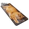 Non-slip Backing Carpet Cute Cat Shape Bathroom Rug, 3D Simulation Modeling, Soft Imitation Cashmere Rug Absorbent Floor Mat, Decorative Mat for Home