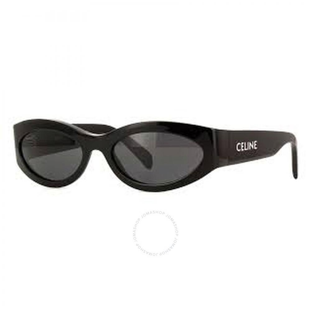 

Celine Monochroms Сірі Овальні Жіночі Сонцезахисні Окуляри Cl40288i 01a 56