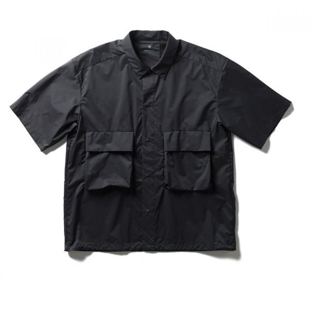 Snow Peak U.L. DoubLe Weave Shirt Mens Shirt BLack L Size Sh 26su005