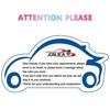 2Pcs Borderless Blind Spot Mirrors Round HD Glass 360° Side Rear View Mirror Car