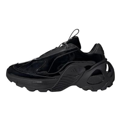 Wonder Runner Tênis de Corrida de Cano Baixo Acolchoados Antiderrapantes Unissex Preto JQ7514