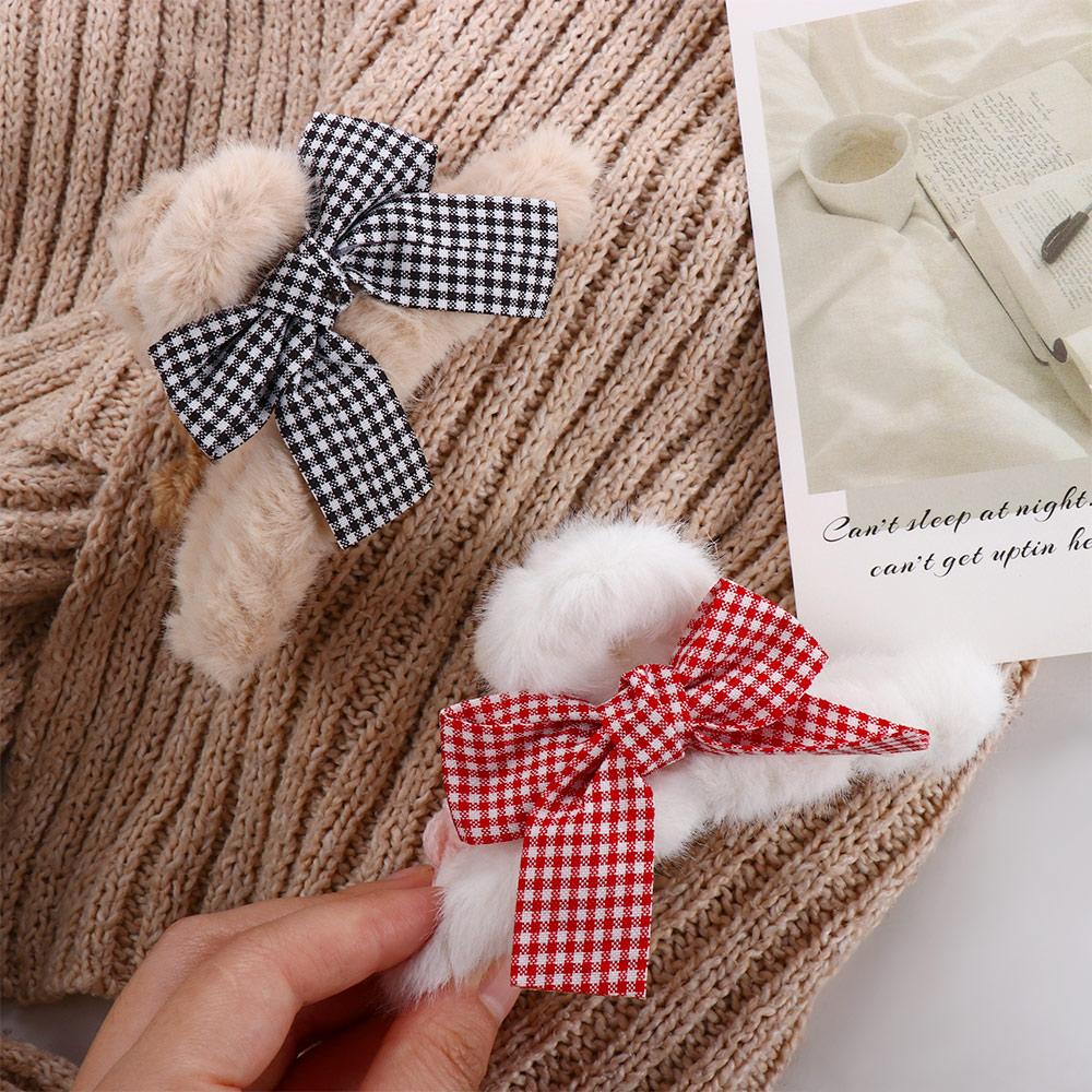 Bathing Flower Headwear Korean Style Crab Clips Hair Accessories Bear Hair Claws Women Hair Clips
