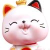 Cat Figurine Art Decorative Display Ornament Kitten Statue for Desk Chinese Year Gifts Car