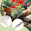 Garden Hand Rake Beach Sand Digging Tool Compact Practical Multifunctional Gardening Soil