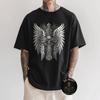 Y2K Grunge Ästhetik Gotische Kunst Totenkopf Kreuz 100% Baumwolle T-Shirt Herren T-Shirts Oberteil