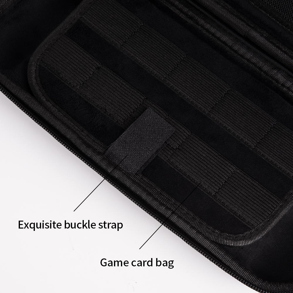 For Nintendo Switch 2 Storage Case Oxford Fabric Portable Carrying Bag with Detachable Handle