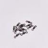 UEDA High-Speed Swivel, Black, 20pcs: Smooth, No-Stick Design