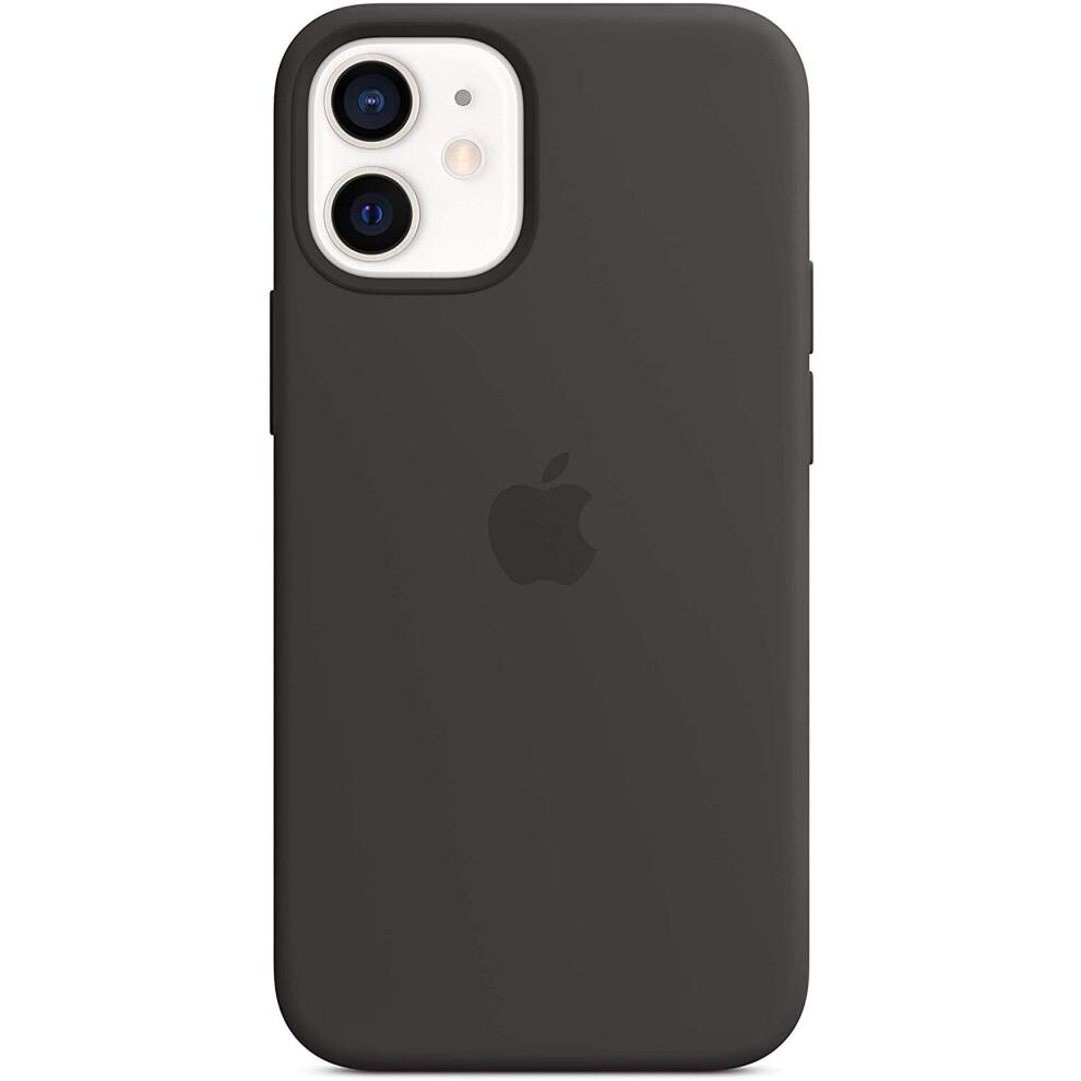 iPhone 12 mini Silikonhülle mit MagSafe Schwarz