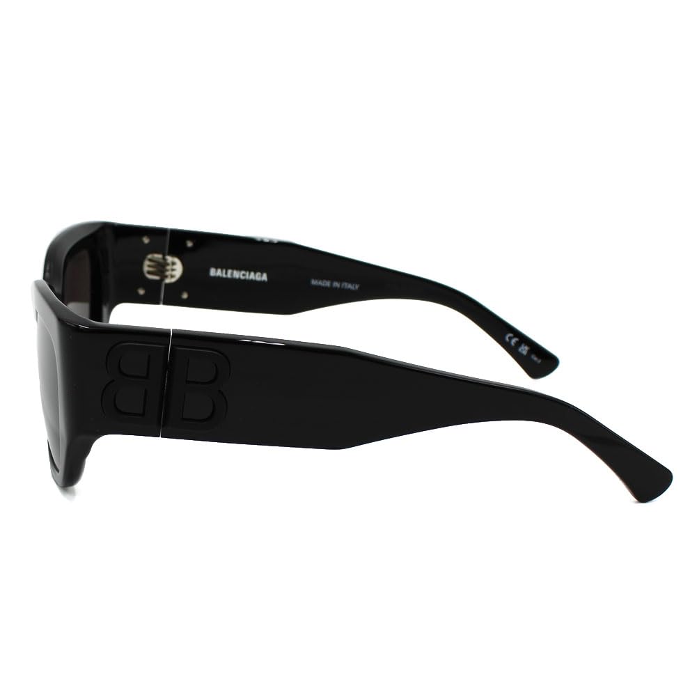 BALENCIAGA Asian BB0361SK-001 Sunglasses, Fit, Unisex, Men's, Women's